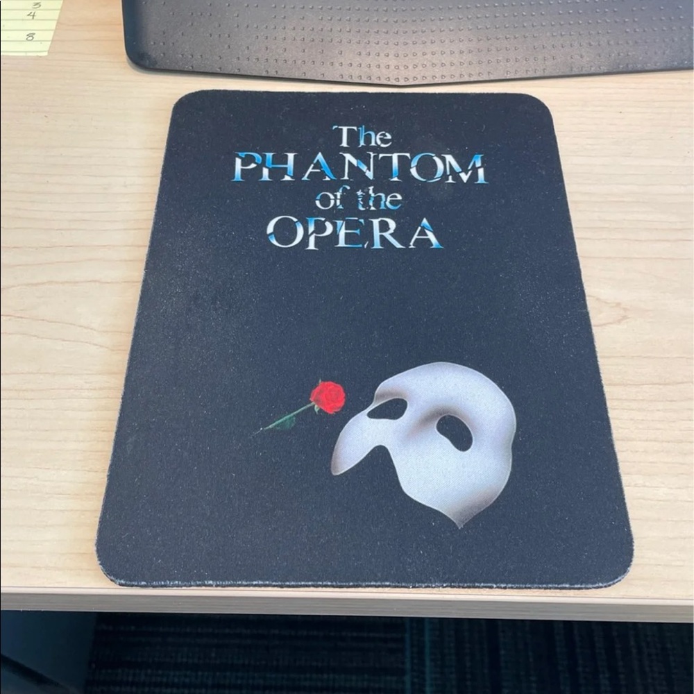Phantom of the Opera Mouse Pad.